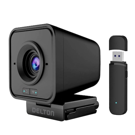 Delton C50 Wireless Computer Webcam, HD 1080p 2.1 Megapixels Web Camera DCWC50